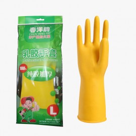 D-100黄色 春洋牌多功能乳胶手套/双