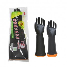 H1003联利耐酸碱乳胶手套双长/双