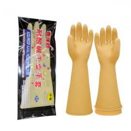 H1008-2 春洋耐酸碱乳胶手套本色A45CM/双