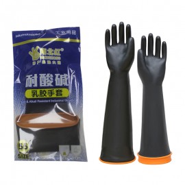 H1003-2 南北红耐酸碱乳胶手套双长/双