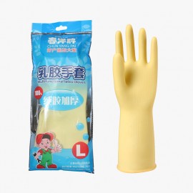 D-90本色 春洋牌多功能乳胶手套/双